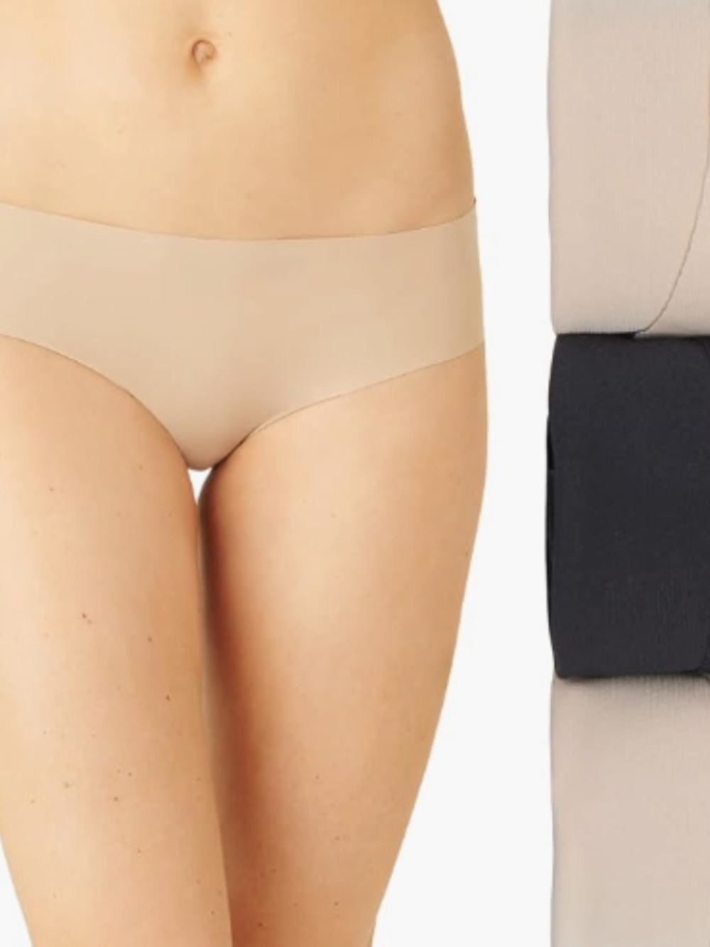 b.tempt'd Women's B.bare Cheeky Panty Set of 3 Size L 8241